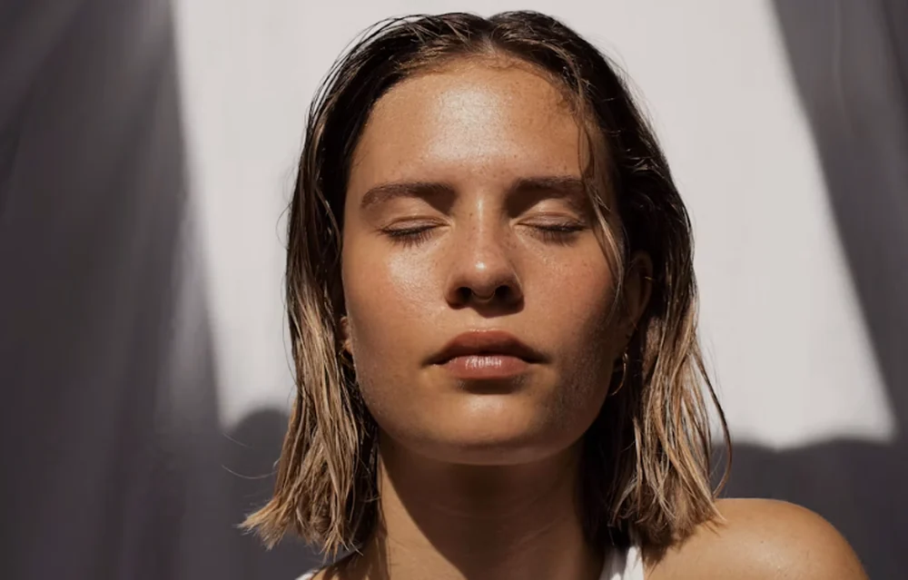 Clear skin after acne treatment