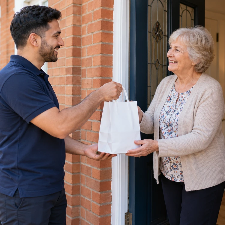 Prescription delivered to the door