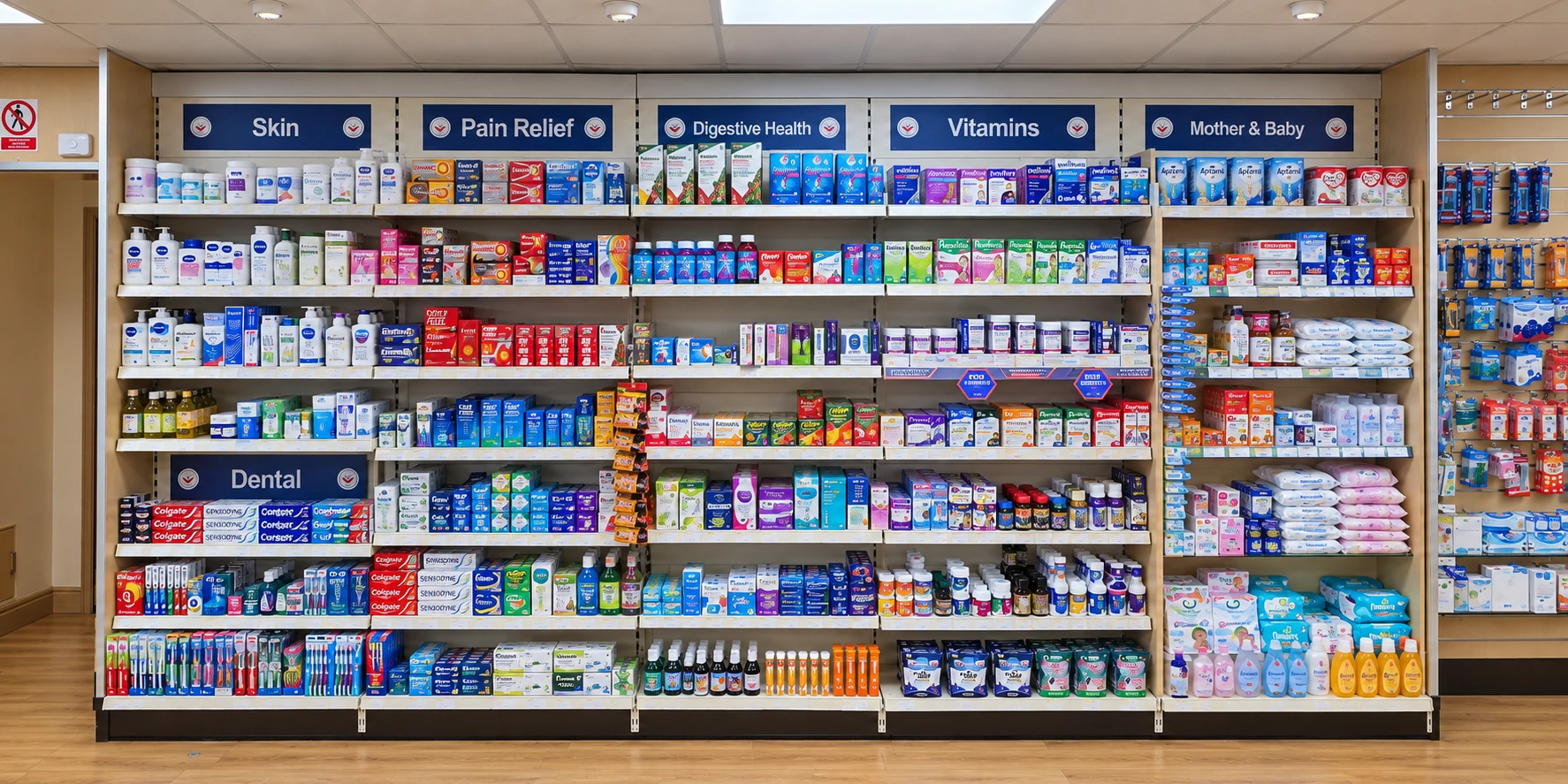 Inside Lyng Pharmacy