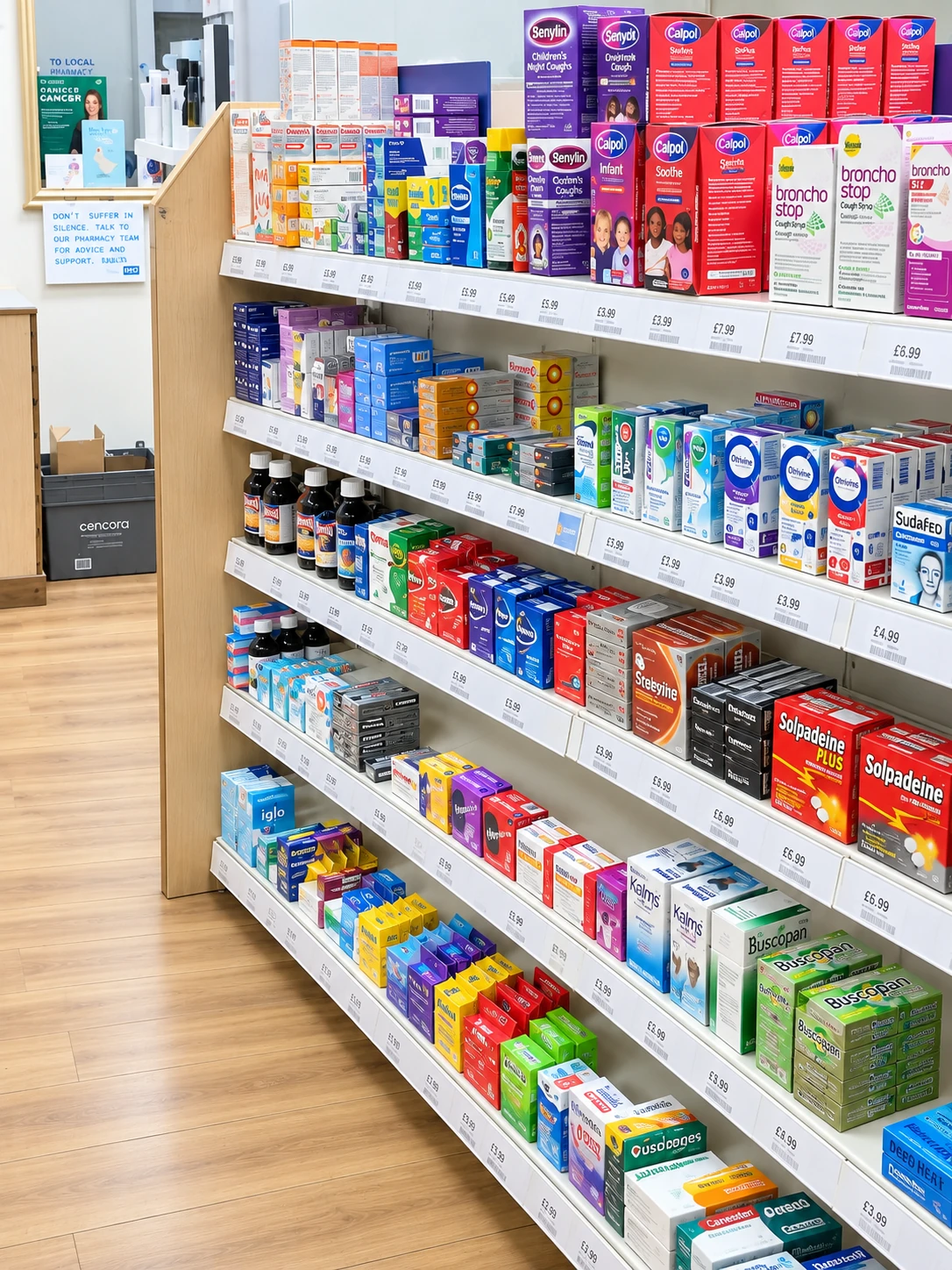 Inside Lyng Pharmacy