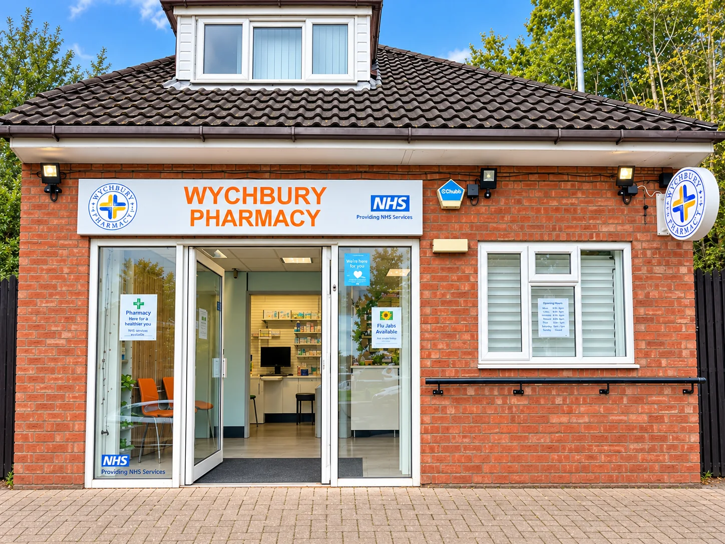 Wychbury Pharmacy shopfront